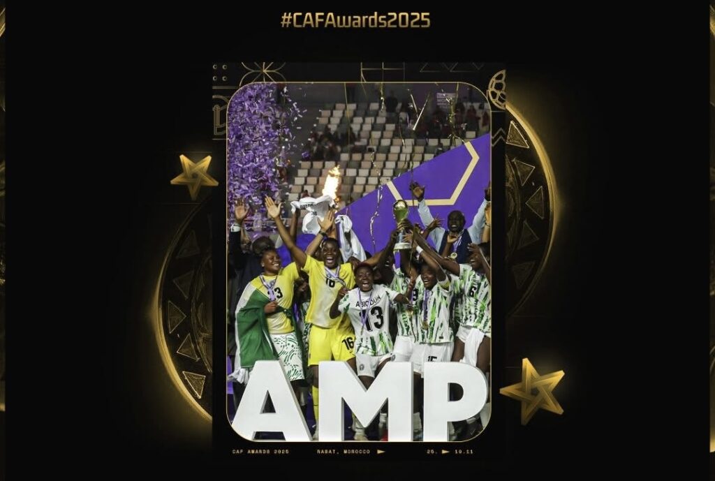 نيجيريا تتوج بجائزة أفضل منتخب نسائي في إفريقيا لعام 2025
