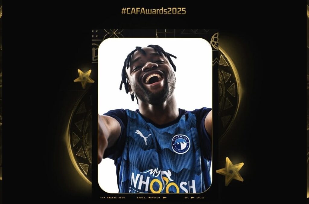 ⸻  فيستون مايلي يتوج بجائزة أفضل لاعب لنادٍ إفريقي لعام 2025