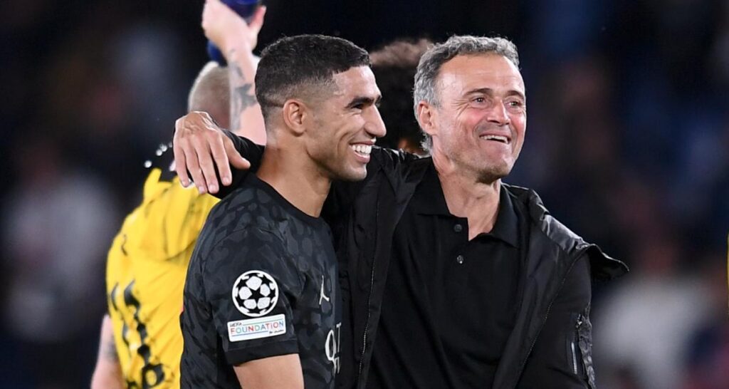 إنريكي: حكيمي أكثر من مجرد ظهير… نجم يصنع الفارق في الدفاع والهجوم