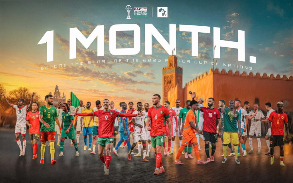 30 يومًا على انطلاق كأس الأمم الإفريقية 2025 في المغرب.. استعدادات مكثفة وتحديات قوية للمنتخبات
