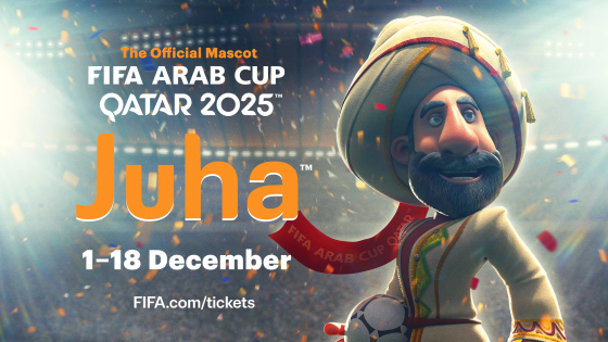 الكشف عن التميمة الرسمية لكأس العرب FIFA قطر 2025™: “جحا”