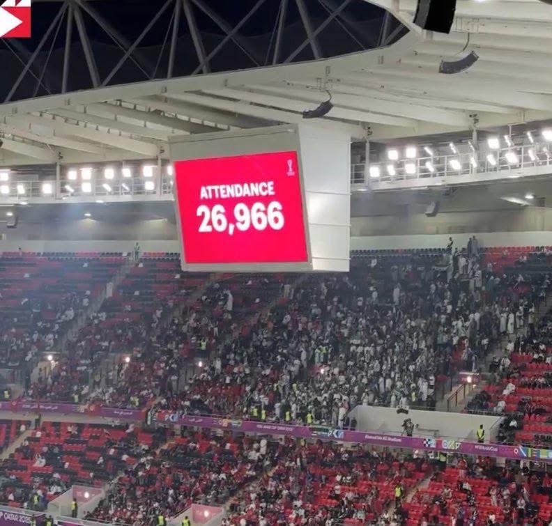 6 متفرجاً يحضرون مواجهة تونس وسوريا… ليلة جماهيرية مميزة في كأس العرب 2025