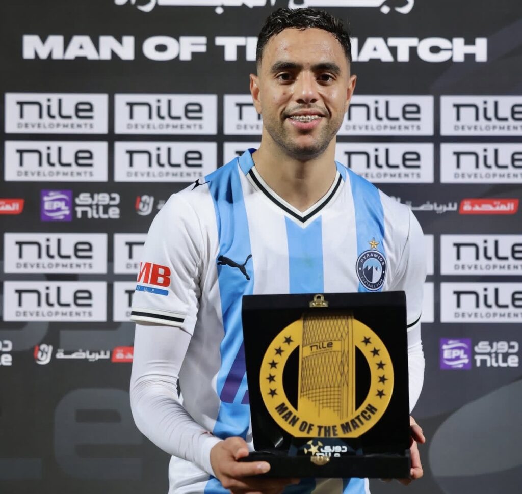 الشيبي يتألق ويقود بيراميدز للفوز… رجل المباراة بلا منازع