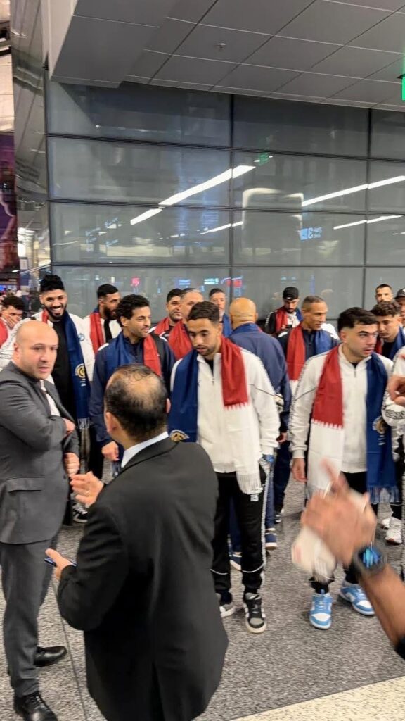 وصول بعثة نادي بيراميدز المصري إلى قطر استعدادًا لكأس الإنتركونتيننتال