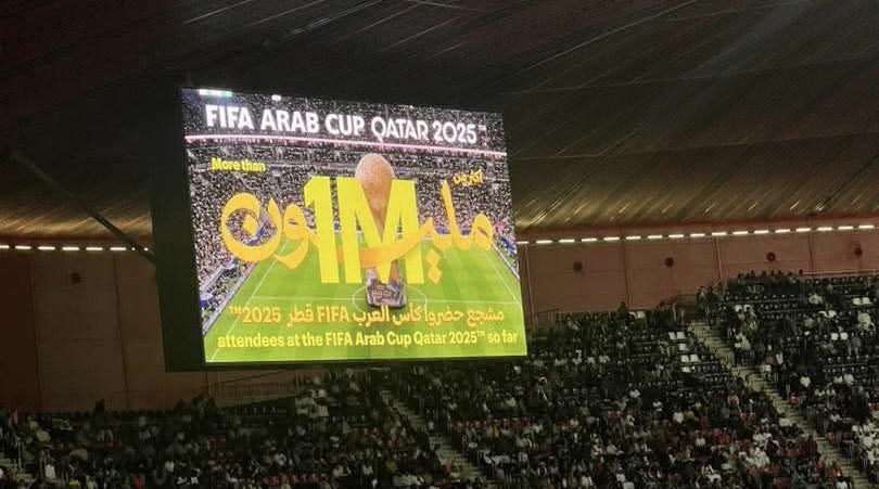 “كأس العرب تتجاوز التوقعات… أكثر من مليون متابع في المدرجات وعرس كروي عربي لا يُنسى