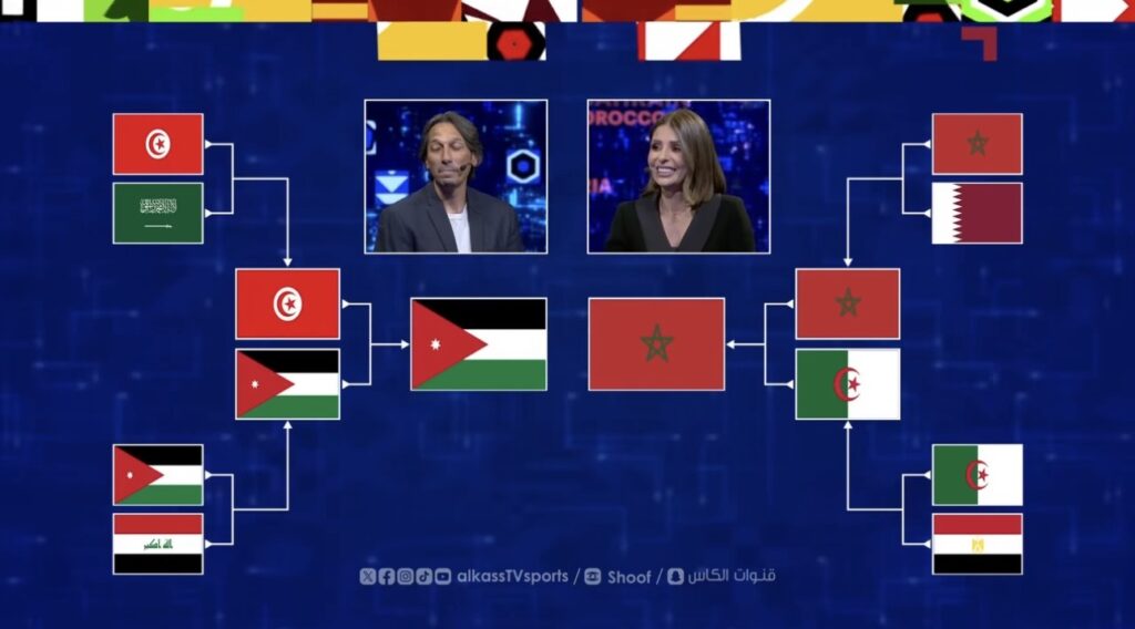 عبد الله أبو زمع… المدرب الوحيد الذي توقّع نهائيًا مغربيًا–أردنيًا في كأس العرب قطر 2025