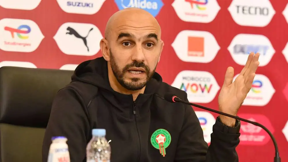 الركراكي يطمئن الجماهير: نايف أكرد بصحة جيدة واستعدادات المنتخب للمواجهة مستمرة