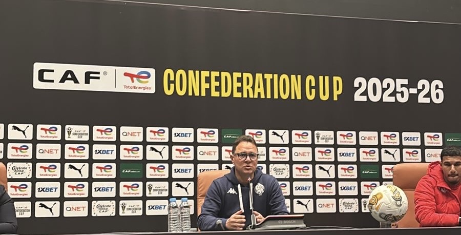 بنهاشم قبل مواجهة مانييما: التوقف لم يؤثر علينا وبخبرة لاعبينا ودعم الجماهير سنحسم اللقاء