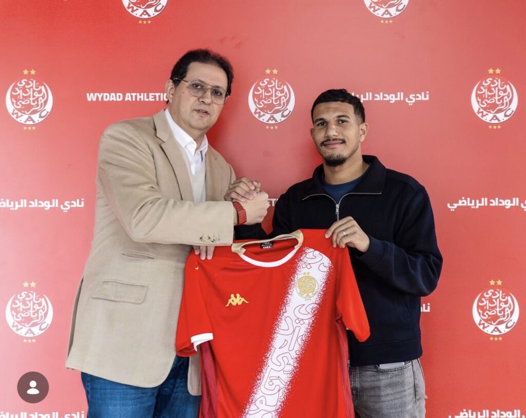 الوداد يحسم صفقة نعيم بيار ويضمه رسميًا من بولونيا الإيطالي
