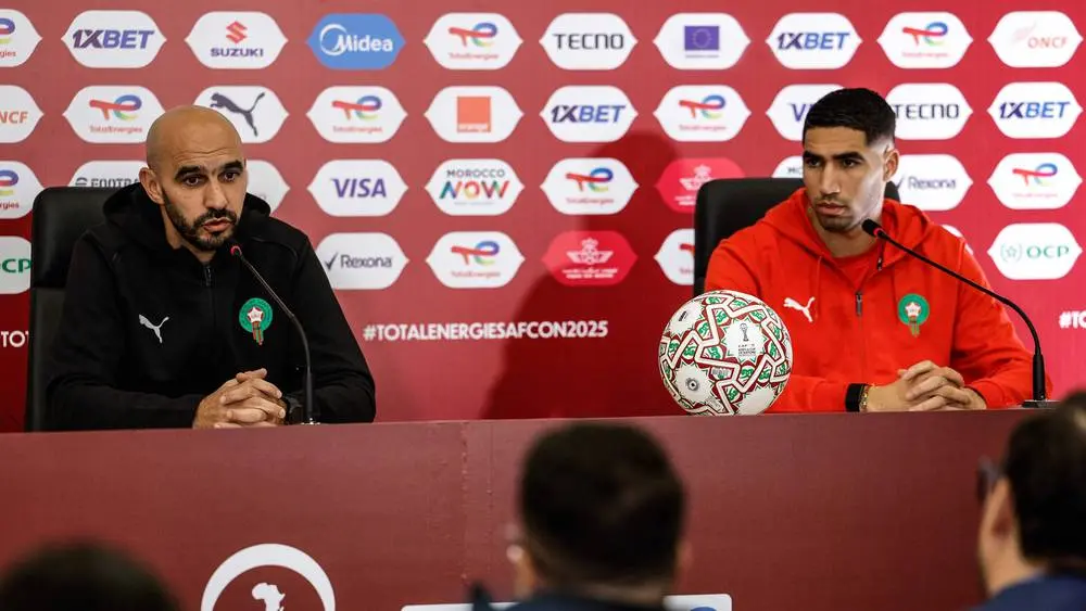 الركراكي: جاهزون لربع النهائي وحكيمي عنصر محوري في خياراتنا التكتيكية