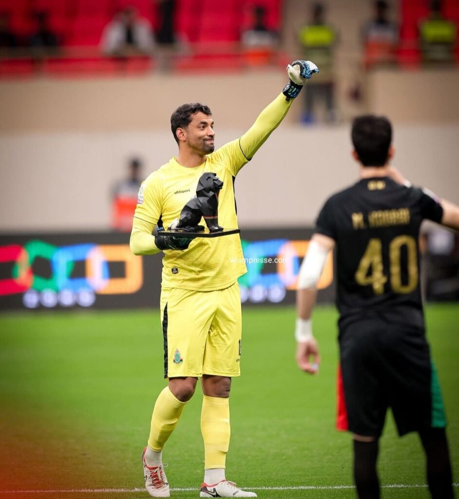 رضا التكناوتي يتوّج بجائزة أفضل لاعب في الشهر داخل الجيش الملكي