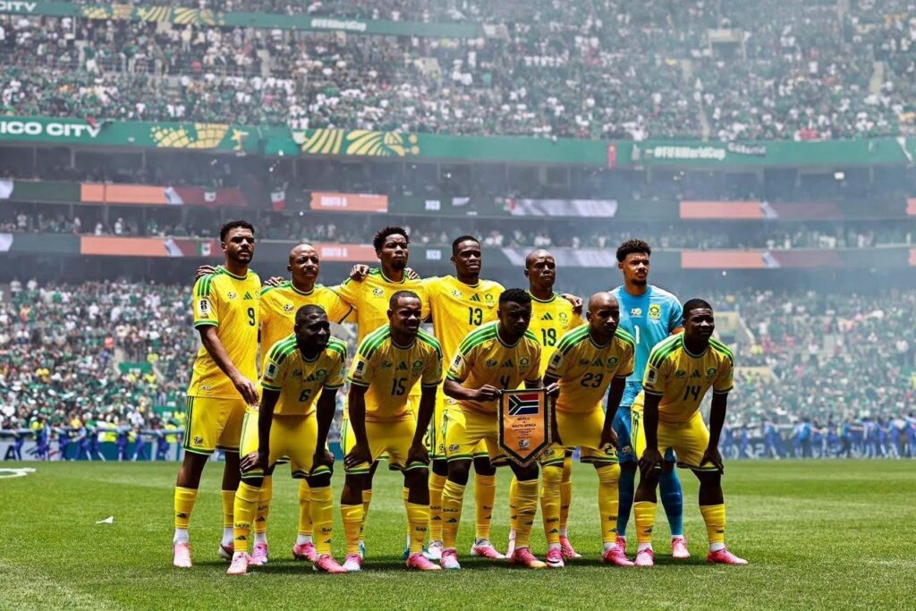 جنوب إفريقيا تنعش آمالها بتعادل ثمين أمام التشيك.. وموكوينا يعيد البافانا بافانا