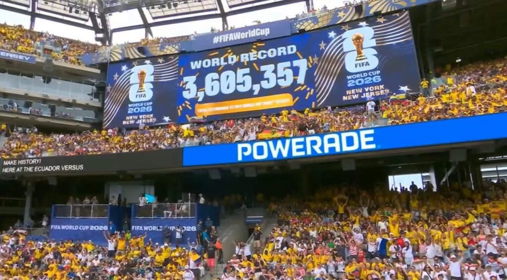 مونديال 2026 يحطم الأرقام القياسية.. 3.6 مليون مشجع في المدرجات والفيفا تعلن رقماً تاريخياً
