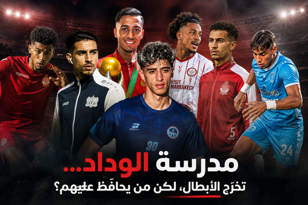 مدرسة الوداد تُخرج الأبطال… لكن من المسؤول عن ضياعهم؟